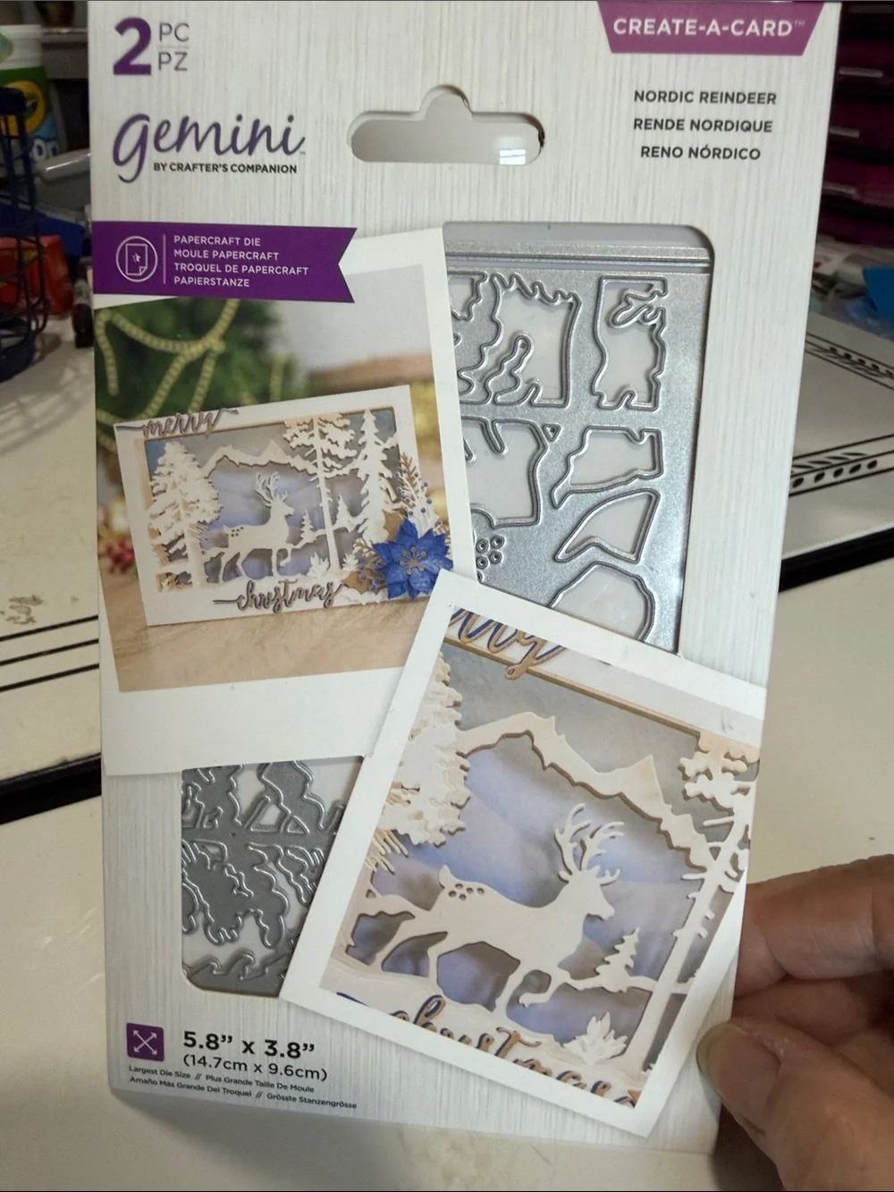 Crafters Companion Holiday Create-a-Card Die Sets